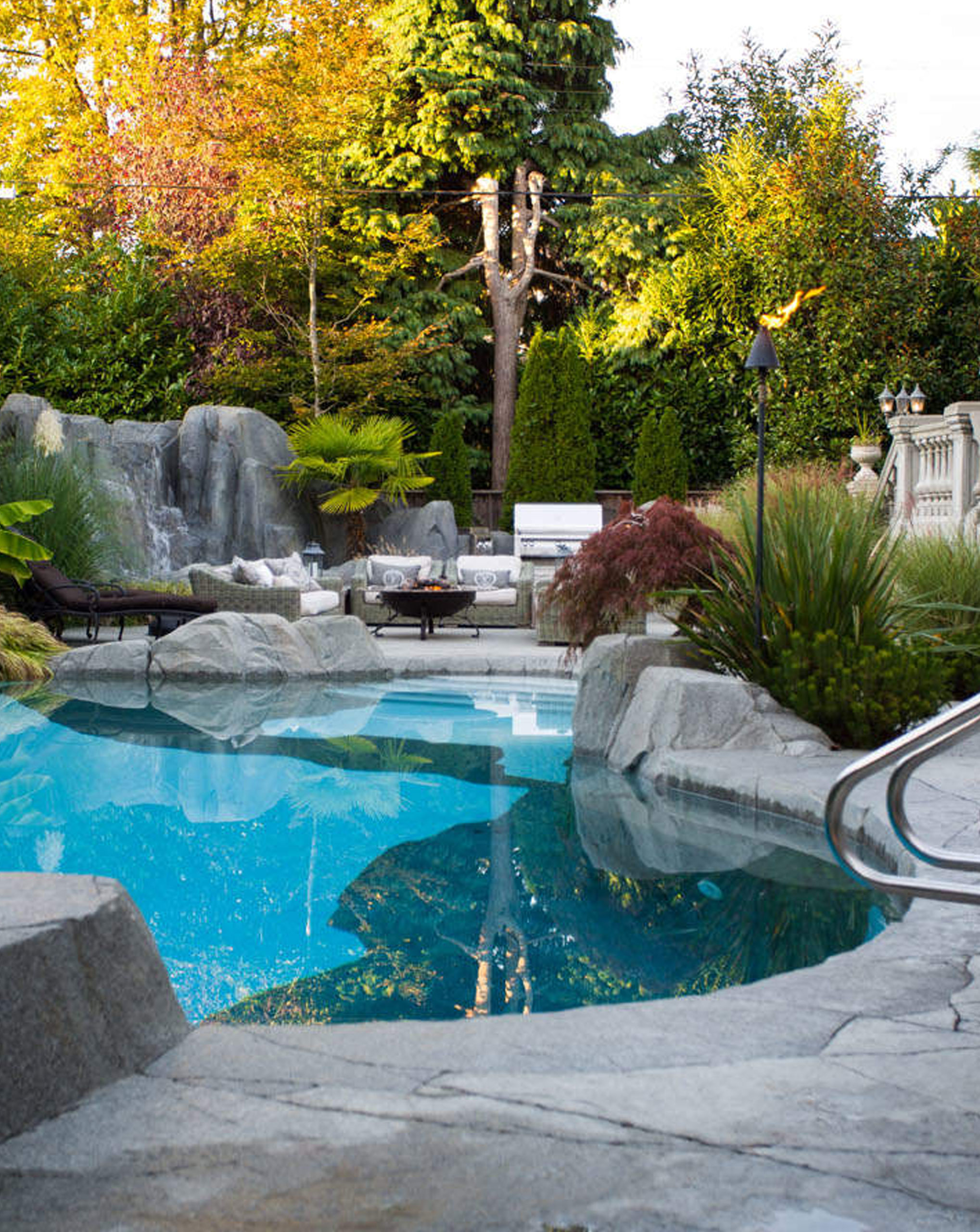 Backyard with Pool