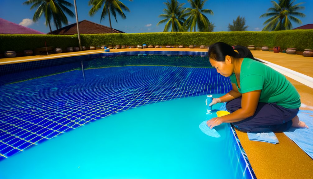 commercial pool surface renewal