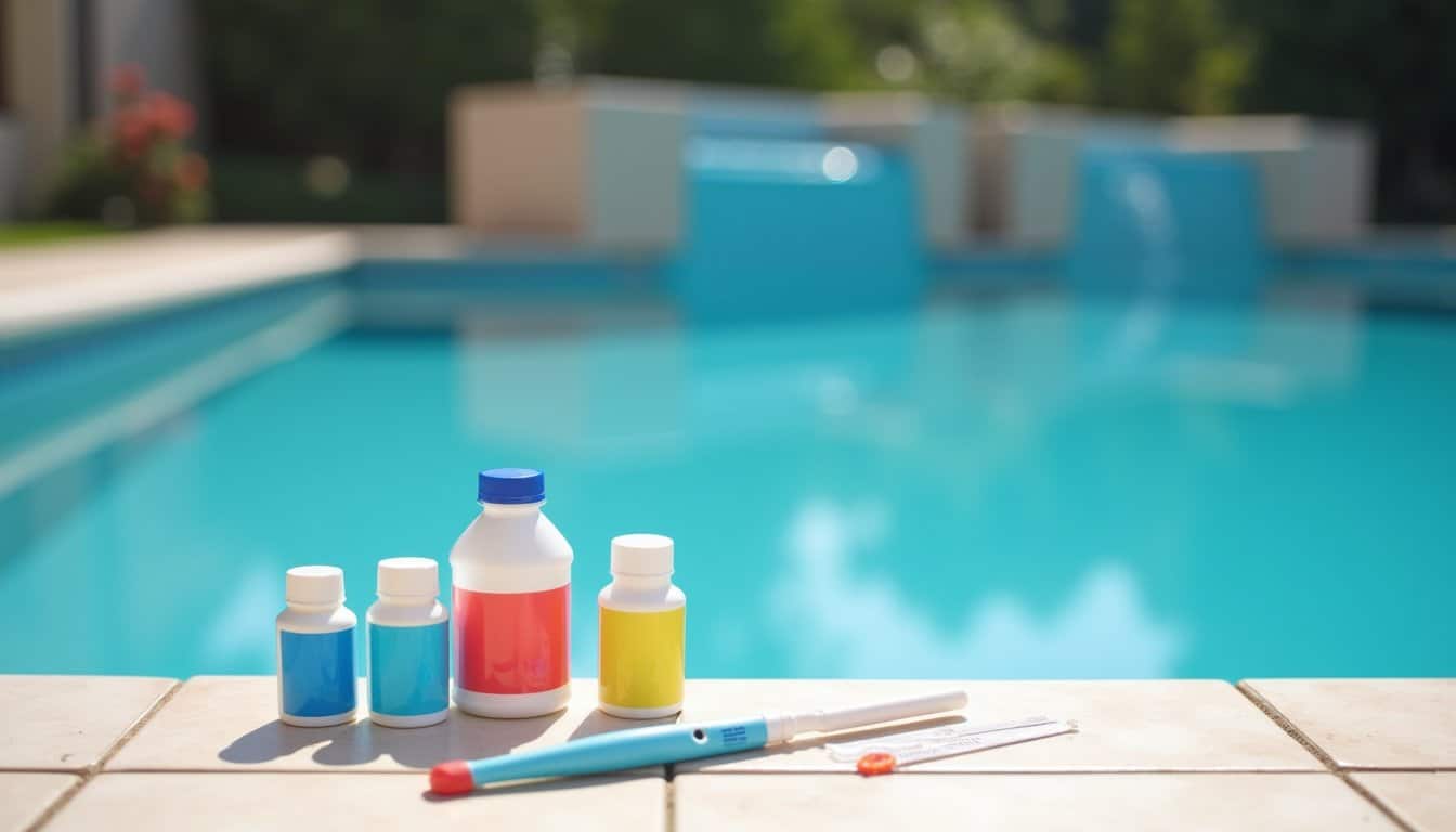 material specific pool chemical maintenance