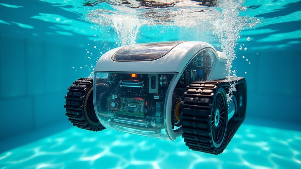 autonomous robotic pool cleaners