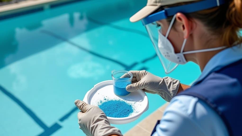 ppe for pool chemical safety