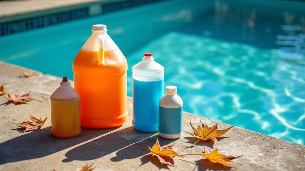 winter pool chemical essentials