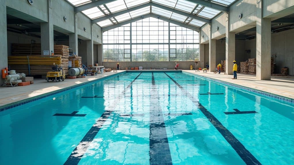 2025 olympic swimming pool cost