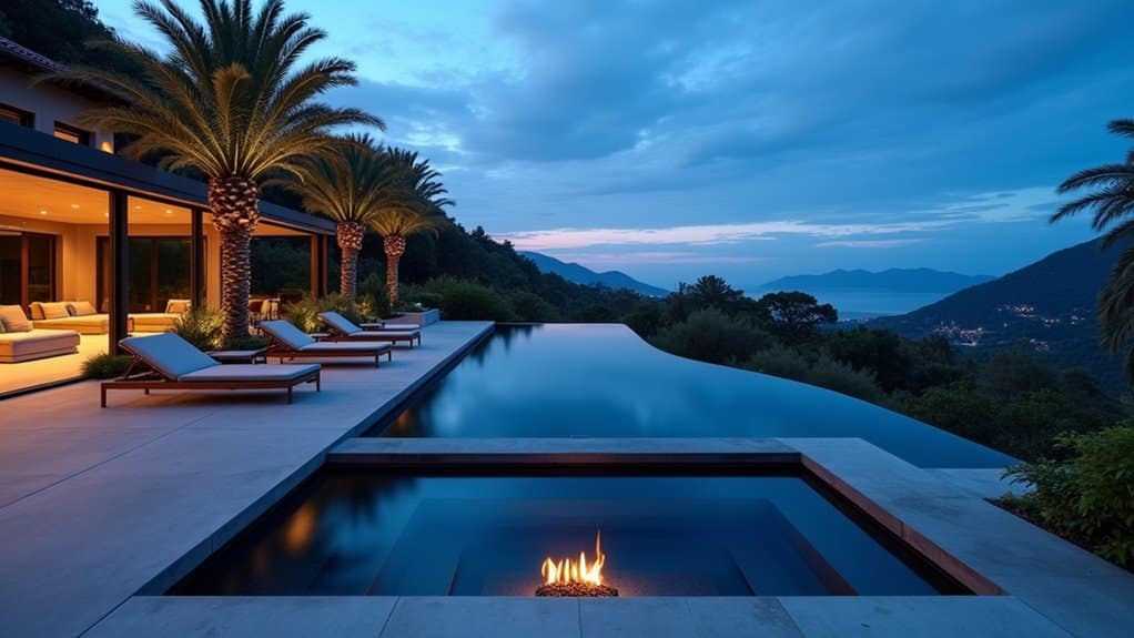 adult oriented backyard pool designs