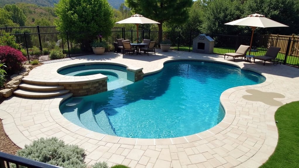 dog friendly backyard pools