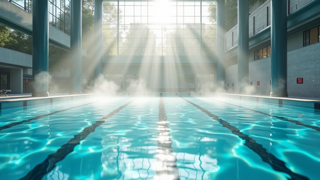 sophisticated temperature control and water quality