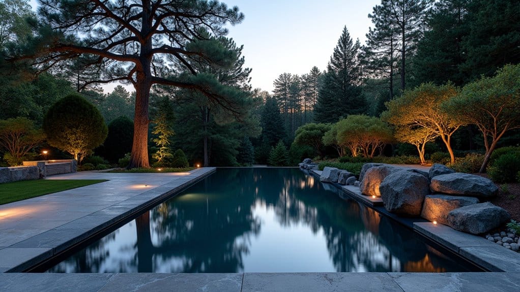 sustainable multi sensory naturalistic technologically integrated pools