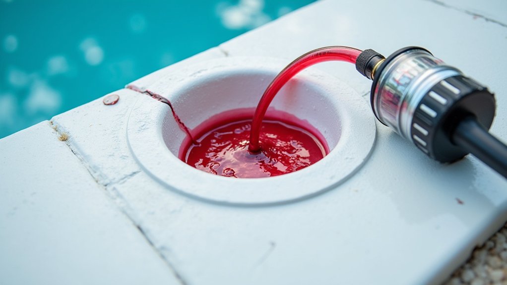 vulnerable pool areas prone to leaks