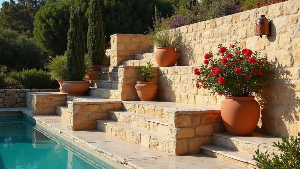 elegant functional drought tolerant mediterranean inspired