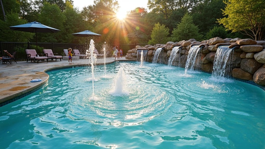 engaging interactive community oriented water features