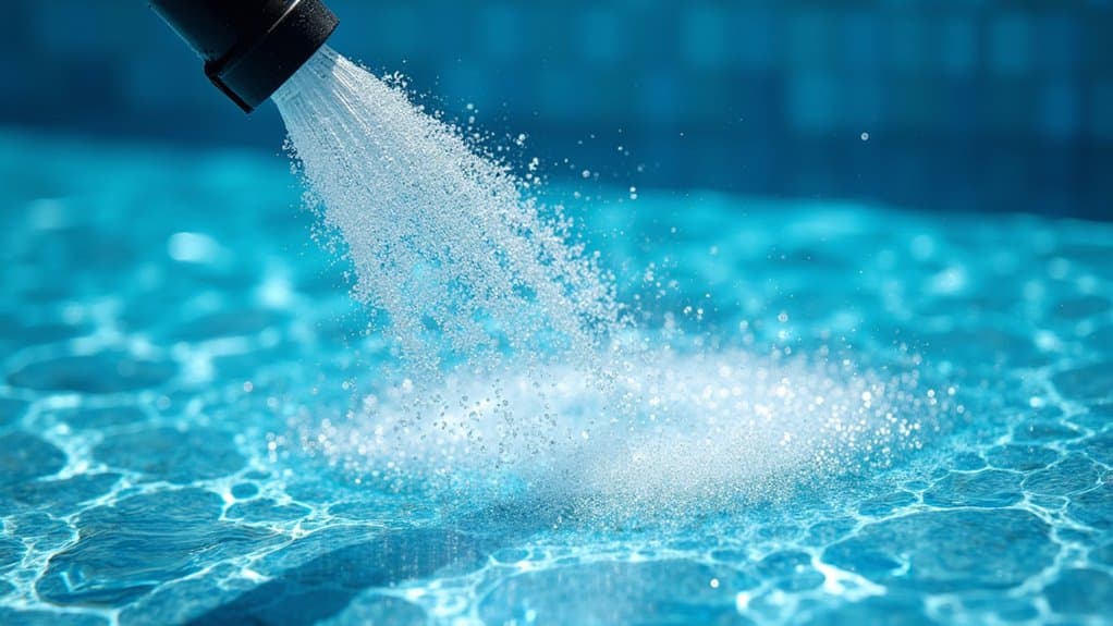gentle precise effective pool tile cleaning