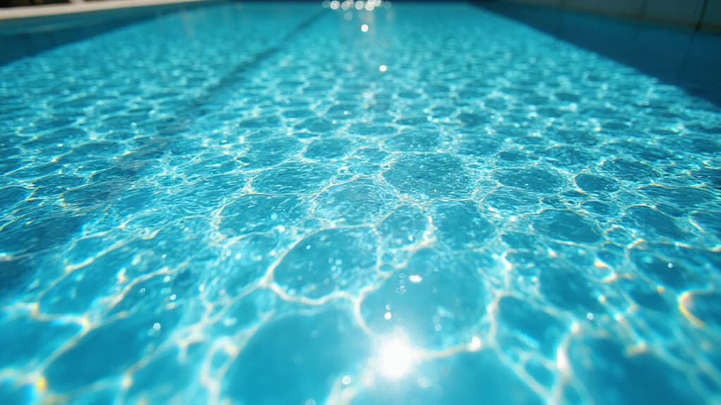 glass bead pools shine brightly