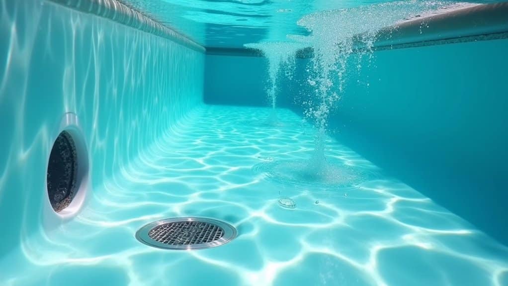 interconnected pool filtration system components