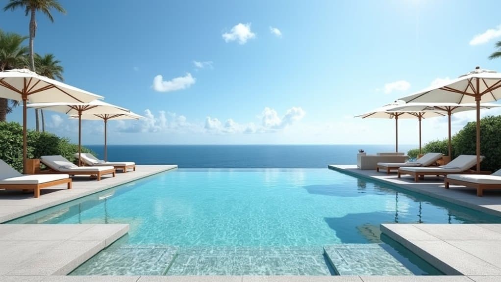 resort style luxury pool design