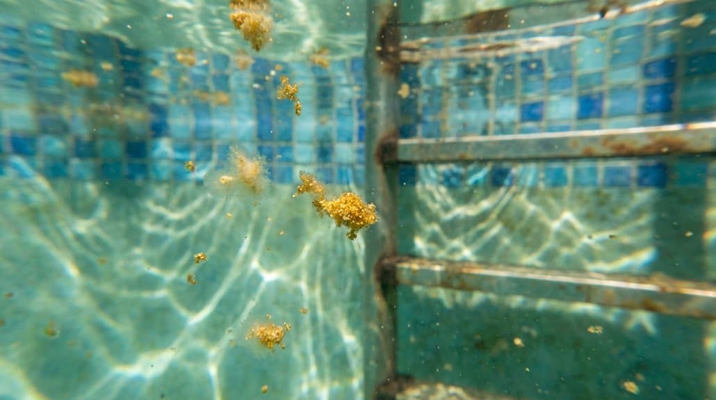 algae growth enables bacterial contamination