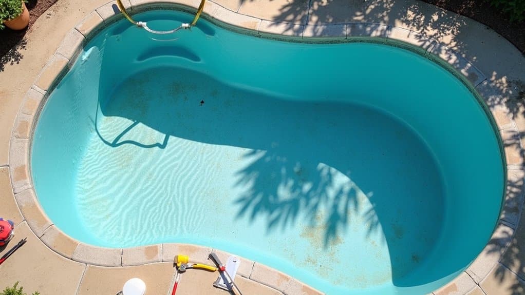 fiberglass pool draining safety considerations