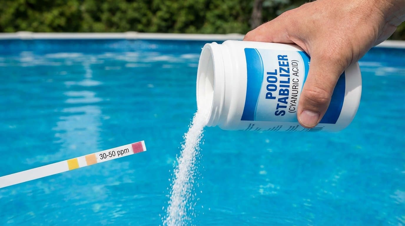 stabilizer ppm measures cya concentration