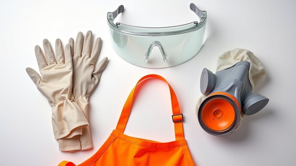 comprehensive personal protective equipment required