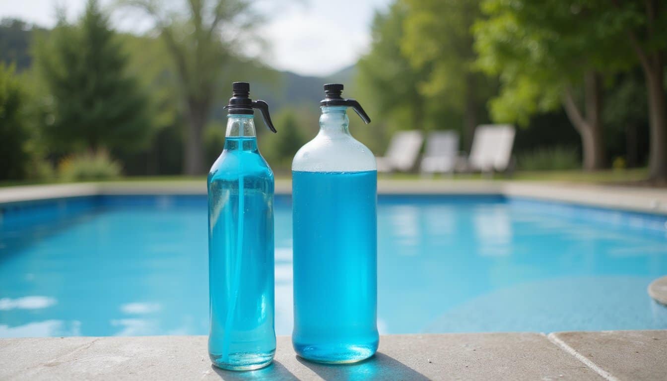 fixing algae with right pool chemical