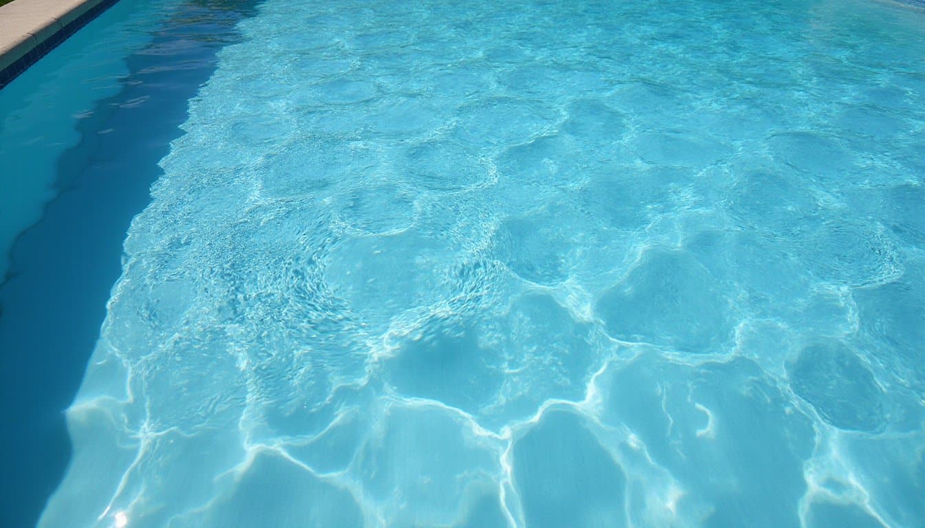 swimming after adding chlorine in pool