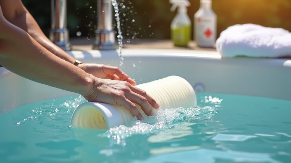 spa filter cleaning techniques explained