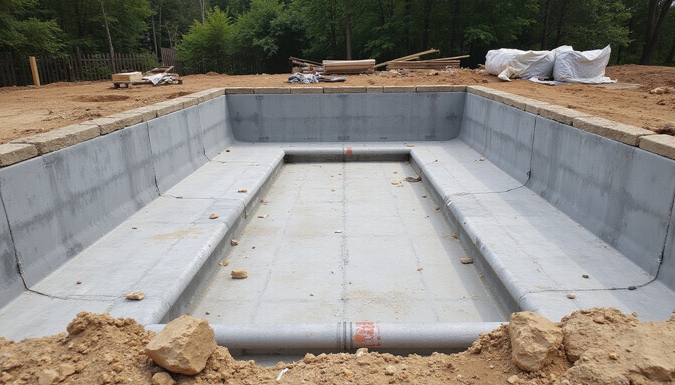 structural installation and curing