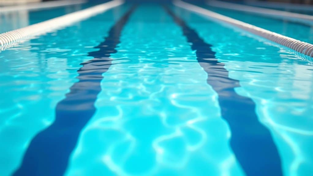adult lap pool depth