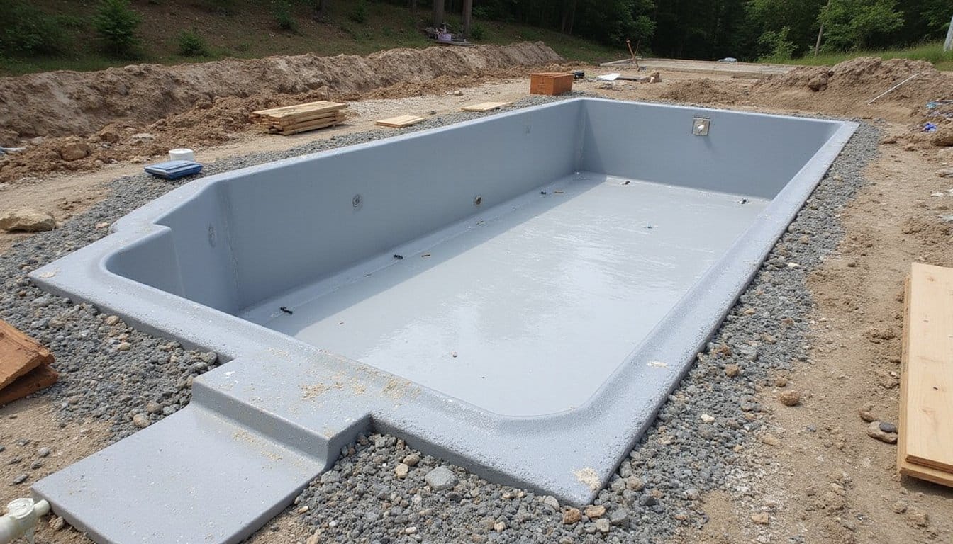 lap pool construction timeline delays
