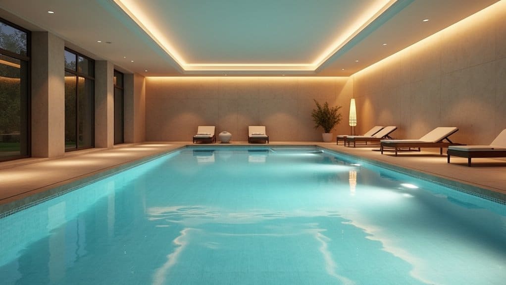 elegant indoor pool concepts