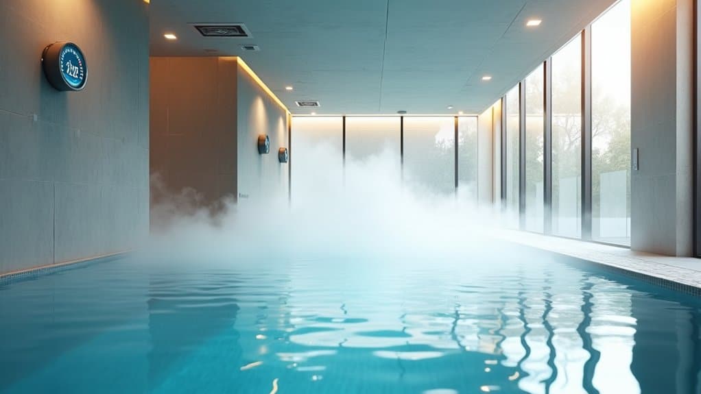 optimal indoor pool humidity