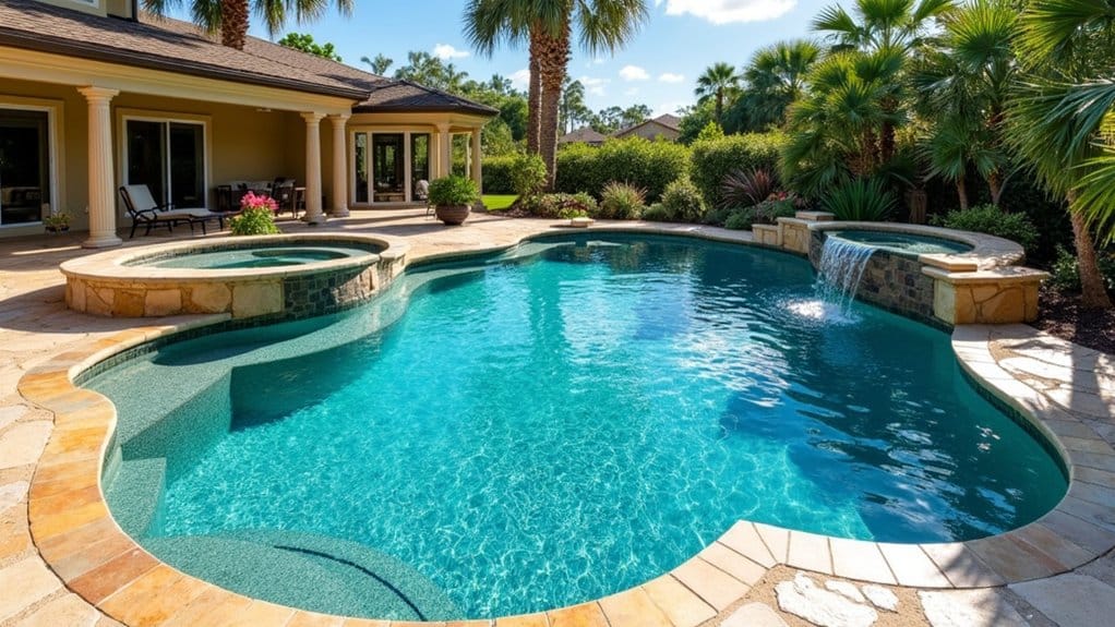custom gunite pool design
