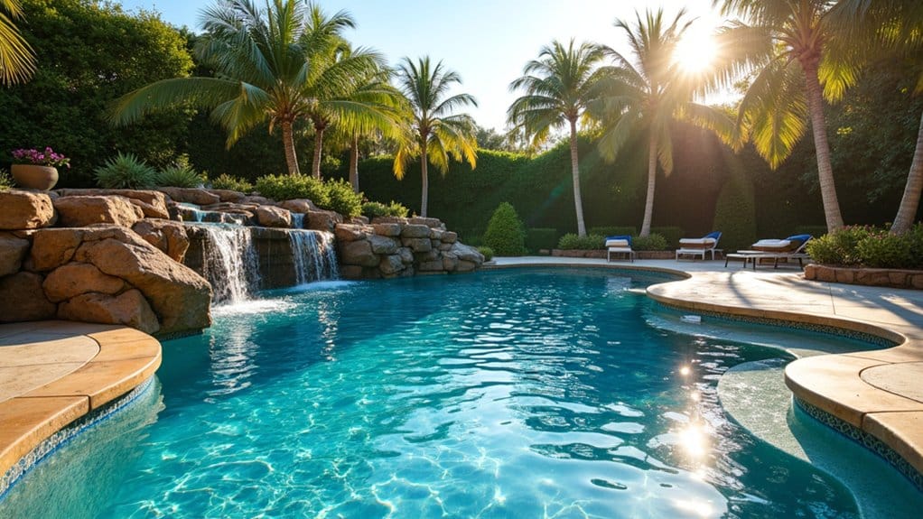custom gunite pool design