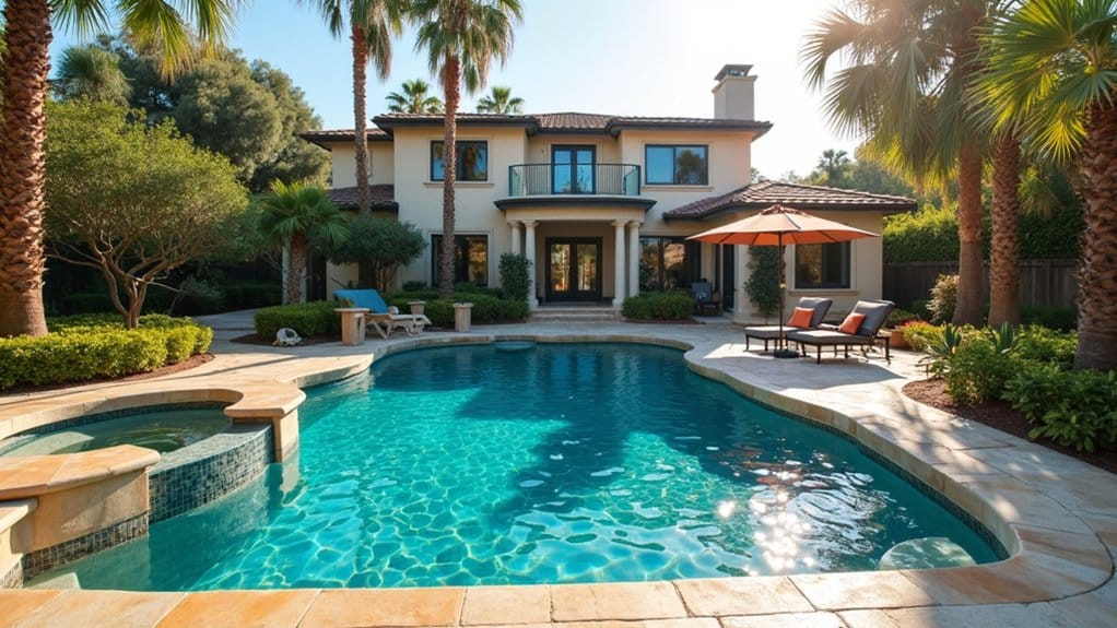 gunite pool adds regional value