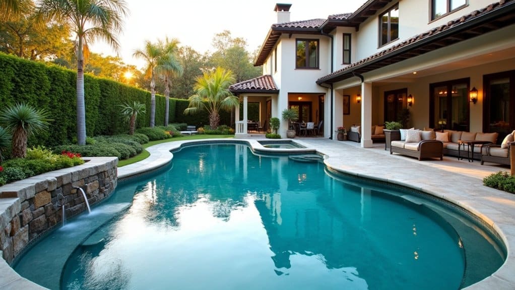 gunite pool boosts property value