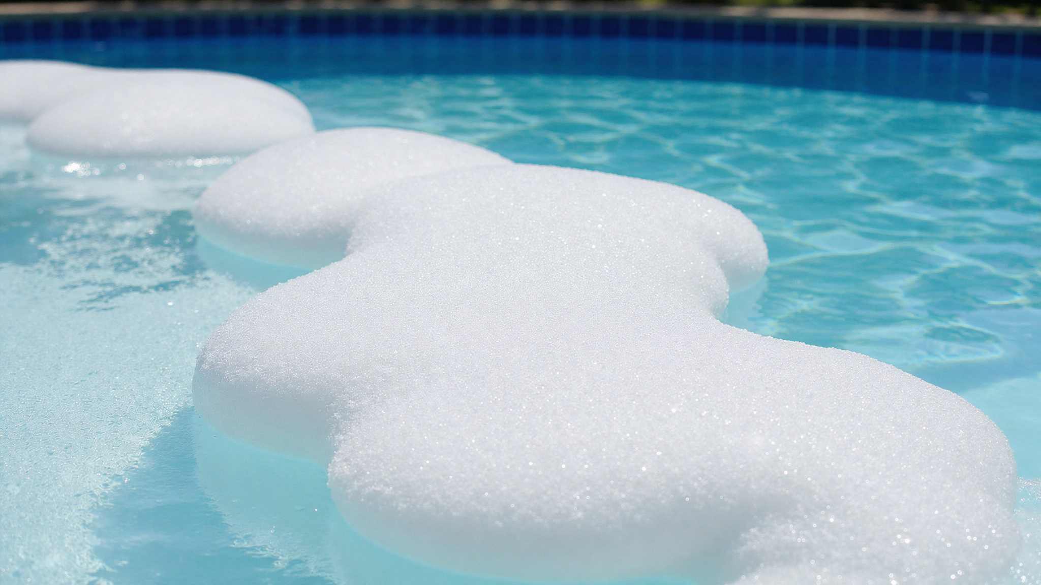 chemicals and low calcium foam
