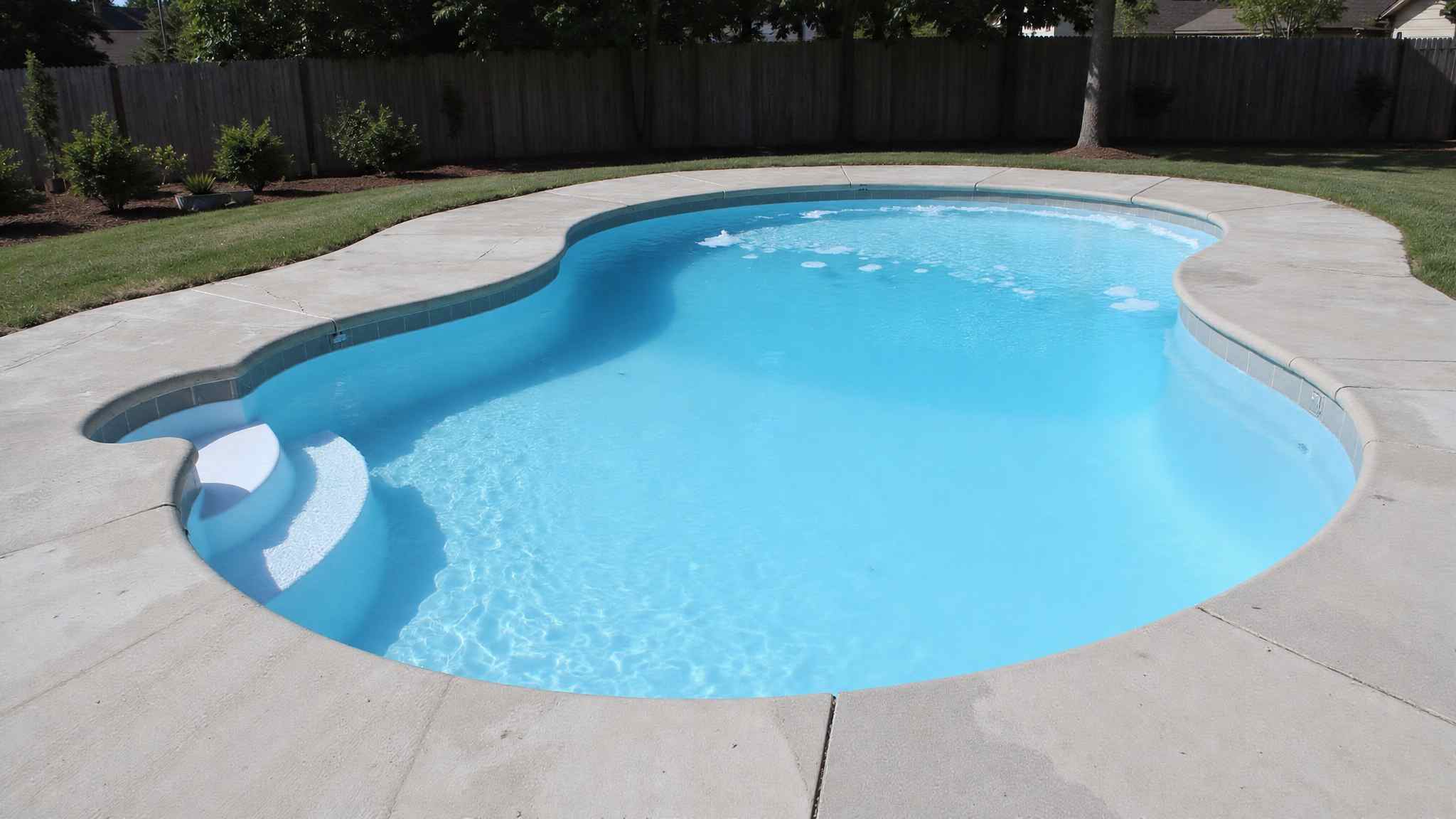 surfactants cause pool foam buildup