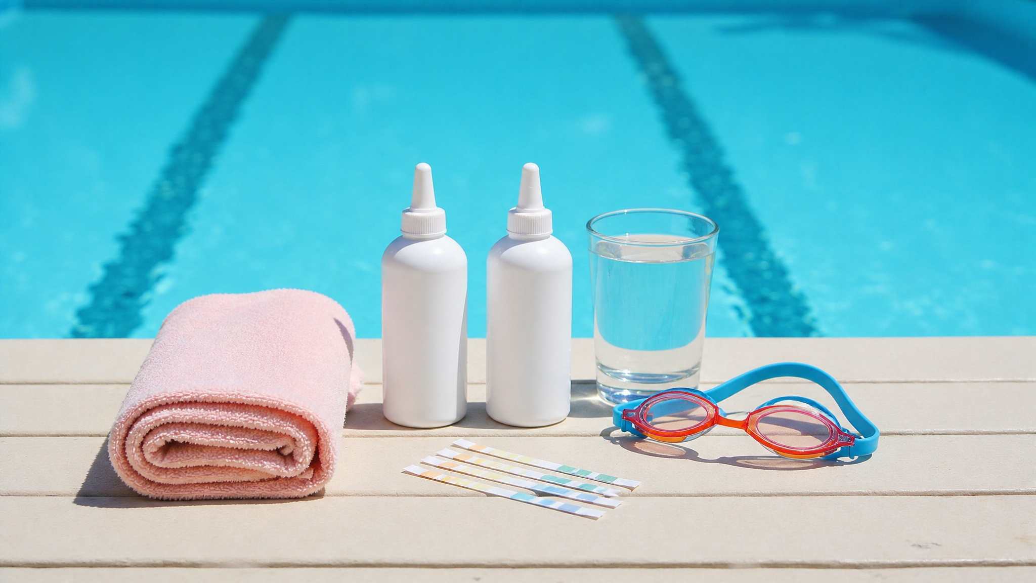 germs survive in chlorinated pool