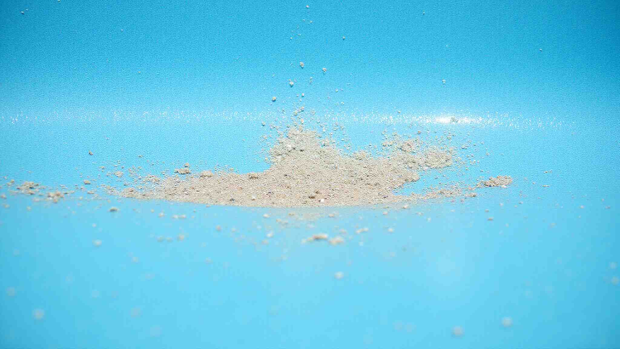 getting settled sand off base