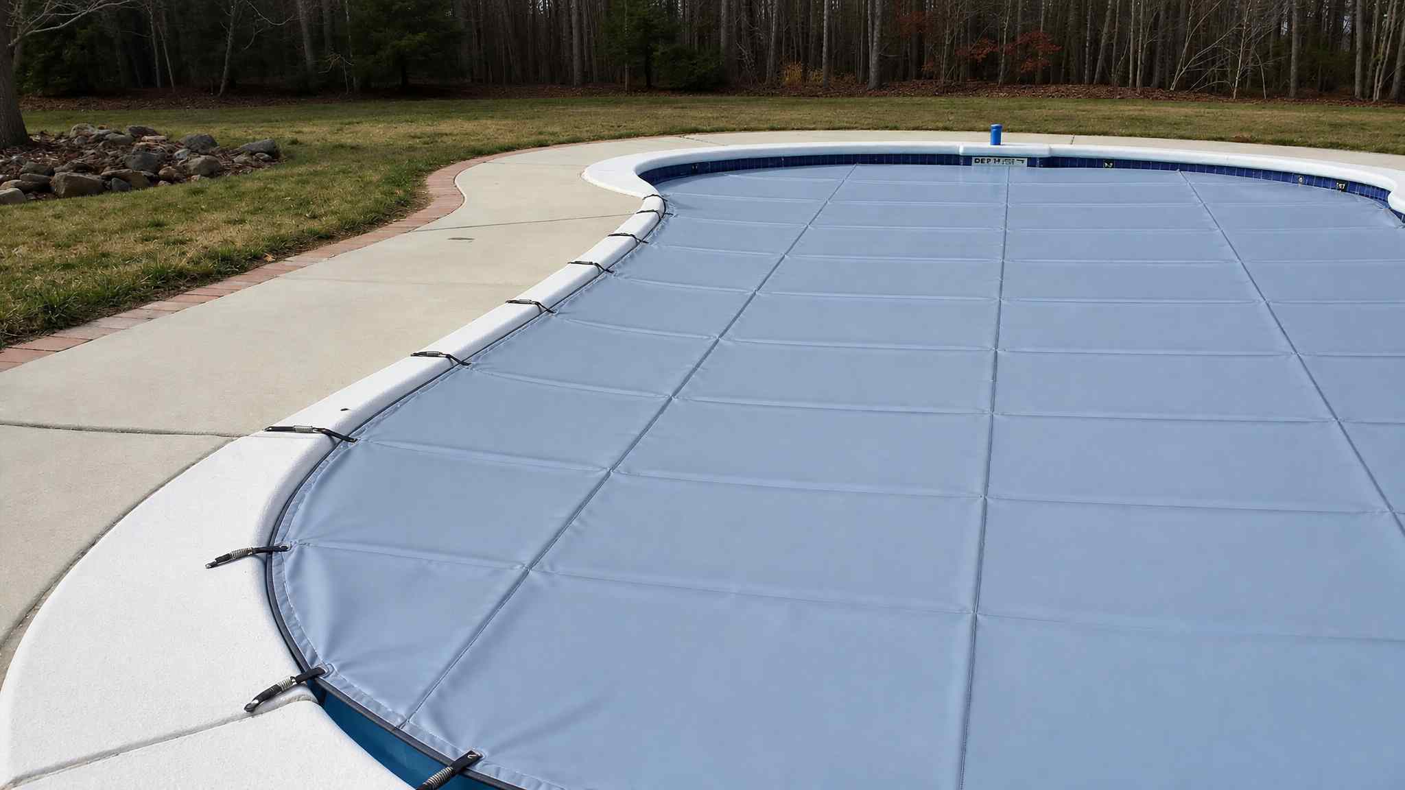 winterizing an in ground pool early