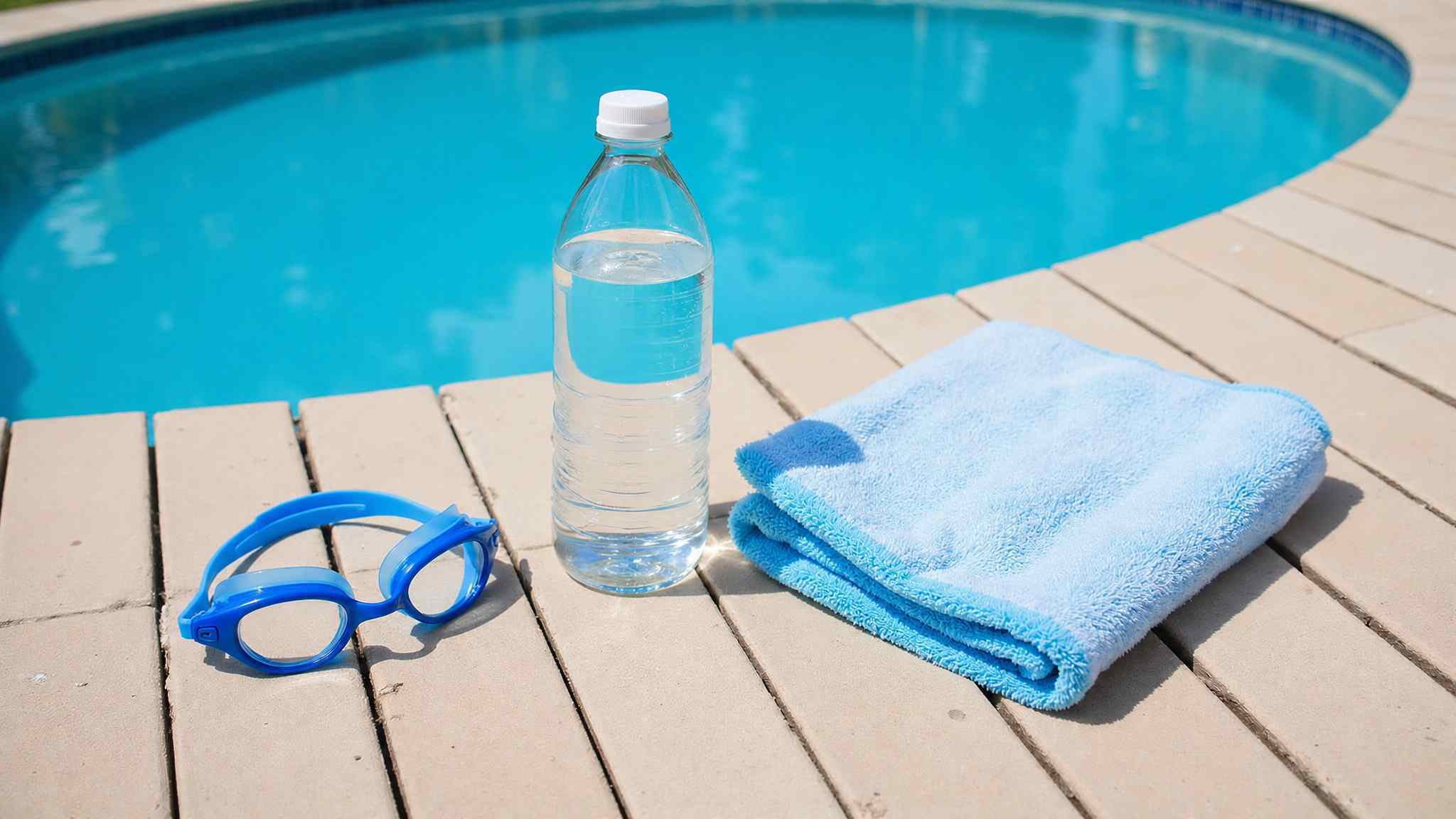 chloramines cause strong pool odor