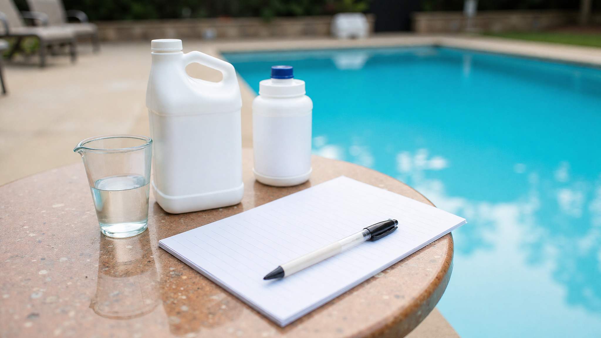 chloramine control through shock hygiene
